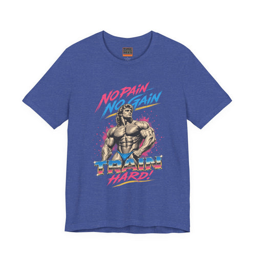 No Pain No Gain – Vintage 80s Bodybuilding T-Shirt