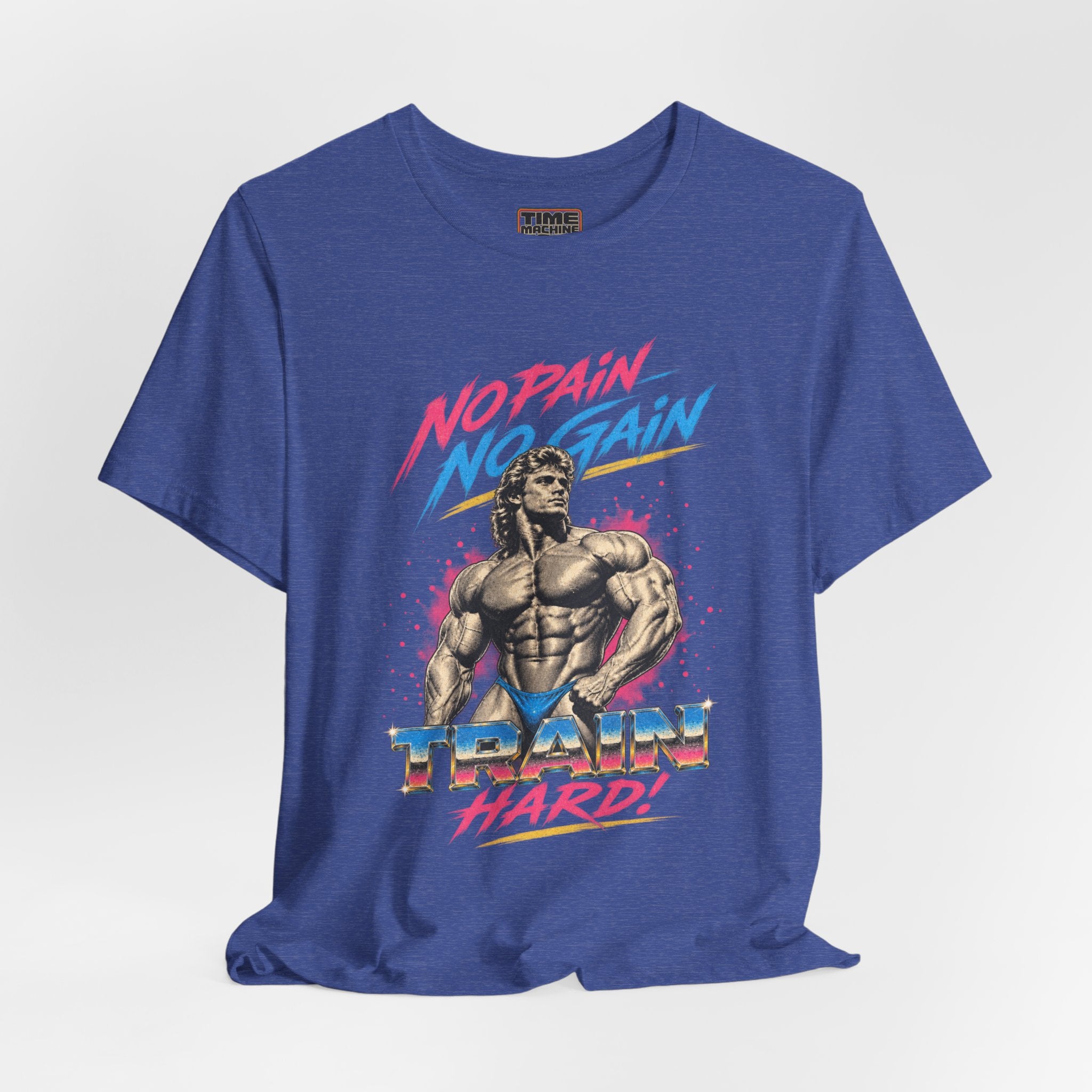 No Pain No Gain – Vintage 80s Bodybuilding T-Shirt